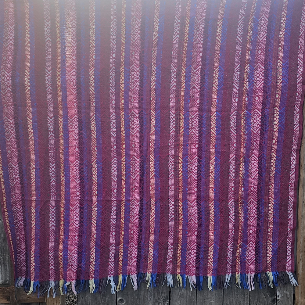Amana society Wool Blanket Made in  Colonies USA